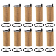 10PCS 11428575211 Engine Oil Filter Kit for X3 X4 X5 X6 G01 2017-2022 XDrive 20D 20I 25I 28I Replace