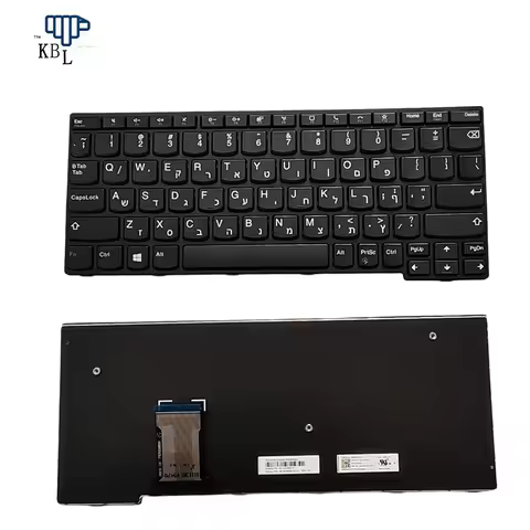 Oraginal New Hebrew Language For Lenovo Yoga11E 6TH Laptop Keyboard 2H-ACDHBL70111 SN20W41773 S398
