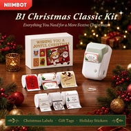 NIIMBOT B1/B1Pro/B21S/B21Pro/B2Pro Christmas Label Sticker Set Waterproof DIY Gift Name Labels