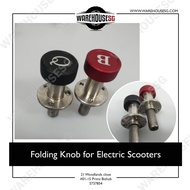 Folding Knob for Electric Scooters