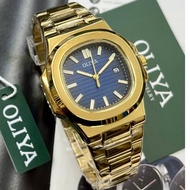OLIYA Jam Tangan Lelaki Men's quartz watch,Stainless Steel Men'sWatch Use Battery