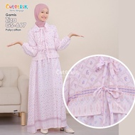 KATUN (10-14 years) GS 664 667 Muslim Dress for Teenage Girls, Pink Cotton Dress Ziza by Cutetrik