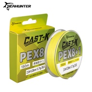 SEAHUNTER Cast-King PE X8+1 Fishing Line Braided Multifilament Line (150M/15-50LB)