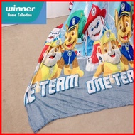 ⊙ ㍿ ✓ Paw Patrol Velvet Fleece Blanket 145cm X 195cm