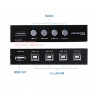 Printer 1 to 4 USB ports MT-1A4B-CF-VIKI 4 computers share 1 printer