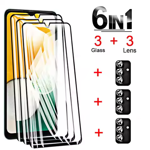 Case for Samsung Galaxy A12 A13 A33 A53 5G Tempered Glass Clear for Samsung A12 A23 A73 A52s M52 M62