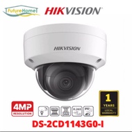 [SG LOCAL] HikVision DS-2CD1143G2-LIU 4.0 MP 2K IR Network Dome Camera 2.8 mm Fixed Focal Futurehome