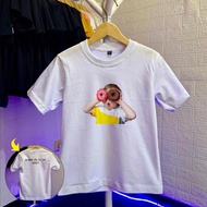 Baju Kaos Anak-Remaja Distro ADLV Donat | Cotton Combed 30s