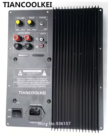 Subwoofer amplifier board 300W low pass filter subwoofer pure home theater active sub woofer amplifi