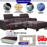 [Free Shipping to Whole West Malaysia] Lshape Sofa/7 feet