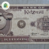 uang kidzania kidzos (five kidzos)