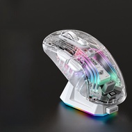 เมาส์ไร้สาย AULA Wolf Spider SC630 3-in-1 สำหรับคอมพิวเตอร์โน้ตบุ๊ก เกมส์ สายบลูทูธ หัวเข็มขัดแบบไร้