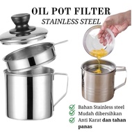 Cod Available 1.3 Liter Oil Filter Glass 1 Liter Oil Pot/ Filter Container for Oil/ Oil Container + 
