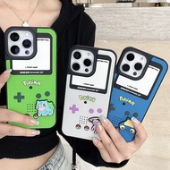 Casing For iPhone 16 15 Plus 11 Pro Max 14 13PM 12Pro Unique Pokemon Gameboy Design Couple Soft TPU 