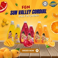 [EDISI RAMADAN] F&N SUNVALLEY CORDIAL PERISA GRENADINE, MANGGA, OREN (2LITRE/1LITRE)