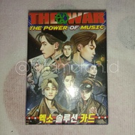 EXO THE WAR COMIC CARD