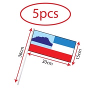5PCS Sabah Hand Hold Flag, Hand Held Flag, Hand Flag, Bendera Tangan Sabah