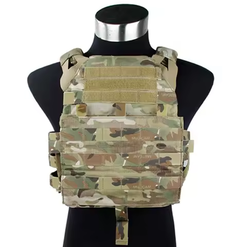TMC Tactical Vest JPC 2.0 Jumpable Plate Carrier, MultiCam Standard Ver, Lightweight Tactical Vests,