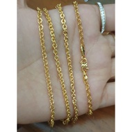 REPLIKA 24K Gold replica chain necklace