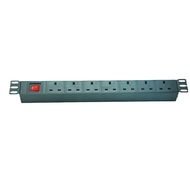 Jack Power Supply Cabinet Industrial Socket Aluminum Alloy PDU Power Strip Socket Extension Cord PDU