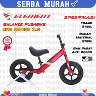 SUPERSALE!!! Element Sepeda BALANCE BIKE PUSH BIKE 5 RIDER Frame Besi Ban Pompa & Ban Eva