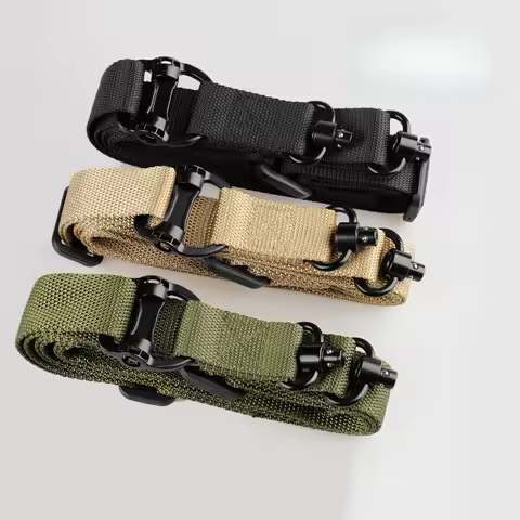 MS4 Rifle Sling With Qd Swivel One Point Two Point Gun Sling Adjustable Shooting Sling For Hunting O