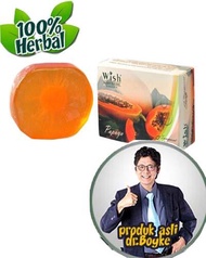 Sabun Pepaya Produk Wish Dokter Boyke - Transparent Soap Pepaya