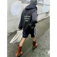 Acne studio风格喷脏1996做旧卫衣