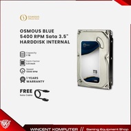Hardisk Hdd Internal Cctv Osmous 1Tb 2Tb 3 Tb 4Tb Blue Internal Sata 3.5" 5400Rpm