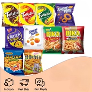Cheezels Cheezy Cheese Twisties BBQ Cheese Chicken Cheese Balls Tam Tam Crab Prawn Bika Chicken Praw