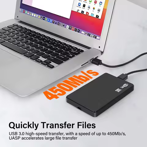 USB 3.0/2.0 To 2.5 Inch Hard Drive Case SATA I II III HDD SSD Enclosure High Speed External Hard Dis