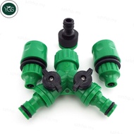 YGS 4/7mm 8/11mm water hose y Valve 4/7 Hose Quick Water tap Connectors Splitter Garden Tools Irriga