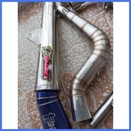 ➲ ↕ ♂ DAENG PIPE SAI4 OPEN PIPE WITH SILENCER FOR TMX 125/155 PINOY 125/150 RUSI 125/150