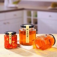Bottle storage container jar 180ml 280ml and 380ml with Lid