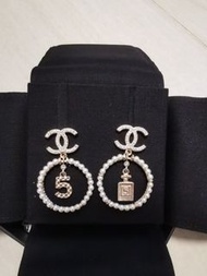 Chanel earrings 經典No. 5香水樽耳環 全新副本單 and