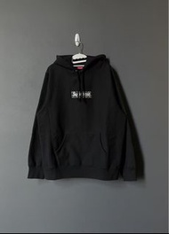 Supreme Box logo hoodie變形蟲腰果帽衫
