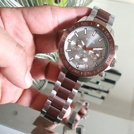 Original Fossil BQ2502 Bannon Multifunction Copper-Tone Stainless Steel Watch