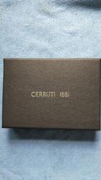 法國品牌 全新CERRUTI 1881 短皮夾 黑色