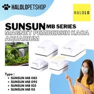SUNSUN MB 085 Aquarium Glass Cleaning Magnet MB 095/ MB 105/ MB 115 Magnet Brush Aquarium Scale Scra