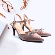 FLY SHOES Adele Women's SHOES Heel 8028 in Khaki