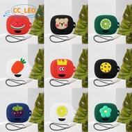 For Anker Soundcore AeroFit Pro Case Cute Fruit Lanyard Anker Soundcore AeroFit Pro Shockproof Shell