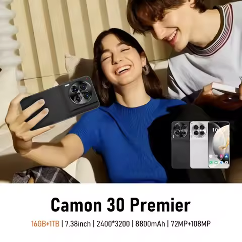 Camon 30 Premier 50+108MP 4G/5G Qualcomm 888 10core 22G+2TB Cellphone Smartphone Global Version 6800