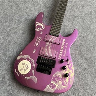 ESP LTD Kirk Hammett Ouija กีต้าร์ไฟฟ้ากีตาร์มืออาชีพสีม่วง