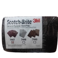 Scotch brite maroon3m 7447 per sheet