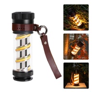 USB Rechargeable LED Lantern and Flashlight with 4 Modes, Edison Light, 40+H Runtime, IPX4 Waterproo