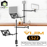 Vijim LS22 Multifunction Desk Setup Stand ขาตั้งแบบติดตั้งโต๊ะ รีวิว วิดีโอ Live Stream E-Sport ถ่าย