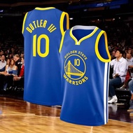 Butler 10 quality Embroidery blue white jersey