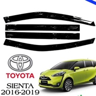 Toyota SIENTA Car Door Gutter Slim High Quality Model - Car Gutter - Car Protector - Rain Protector - Car Side Visor - Car Exterior Accessories - Automotive