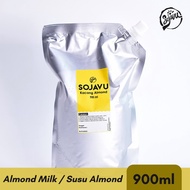 Sojavu Roasted Almond Milk / Susu Almond - Original (Pouch)