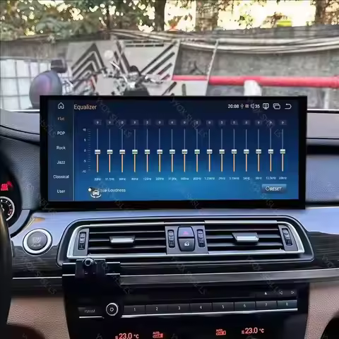 15.8inch Android 14 Multimedia Video Player For BMW 7 Series F01 F02 F03 F04 Car Blade Screen CarPla